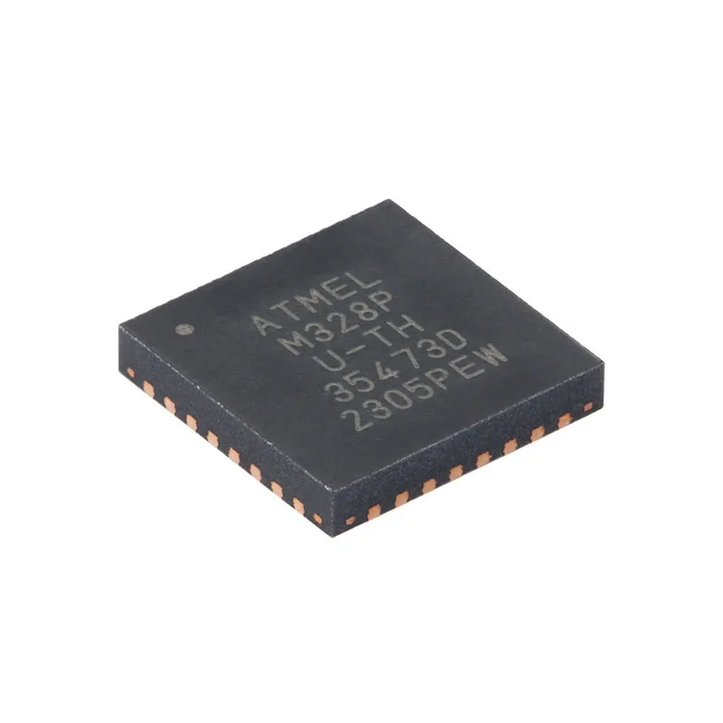 Brand New Original ATMEGA328P‑MU QFN‑32 8‑Bit AVR Microcontroller 32KB Flash Memory