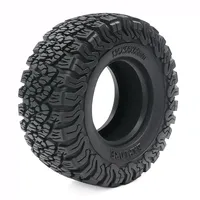 4Pcs 2.6inch High Quality Rubber Tires for 1/8 1/7 RC Crawler Car Thor MK07 K02Yk4082 4082 Off-road Vehicle Upgrade Parts