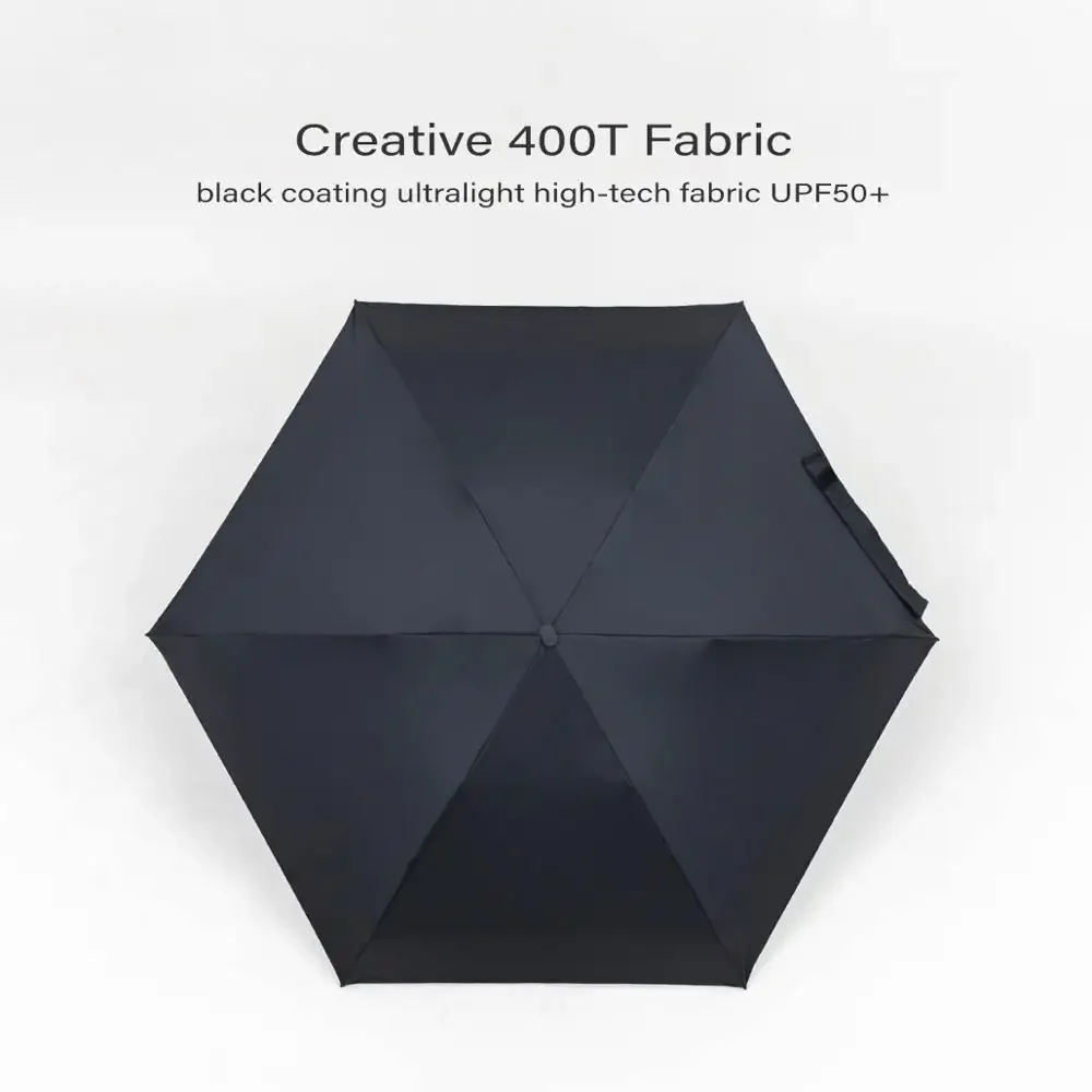 Parachase Mini Pocket Umbrella Rain Women Portable Travel Sun Umbrella Small Windproof Anti UV Parasol Cute Umbrella UPF50+