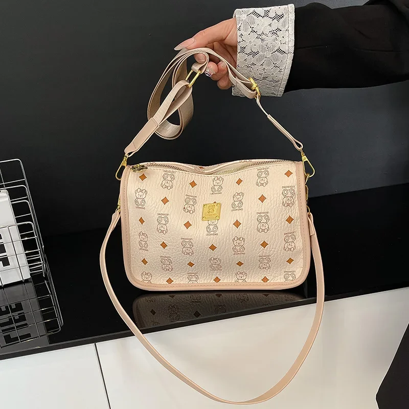 

Элегантная женская сумка-мессенджер, роскошная брендовая кожаная сумка через плечо, женская дизайнерская сумка для покупок