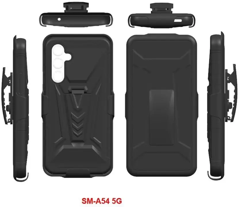 Galaxy A24 Phone Cases, ShockProof Heavy Duty Armour Tough Stand Case With Belt Clip For Samsung Galaxy A34 5G Phone Cover