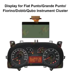 Dashboard LCD Display for Fiat Palio / Linea 323 / Strada / Qubo Citroen Nemo Peugeot Bipper Manual Gearbox Instrument Cluster