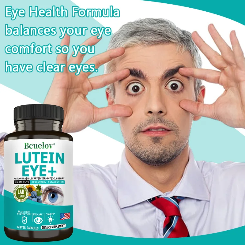 

Натуральные витамины для здоровья глаз с лютеином черники Zeaxanthin — поддерживает здоровье глаз, улучшает здоровье зрения, регулирует иммунитет