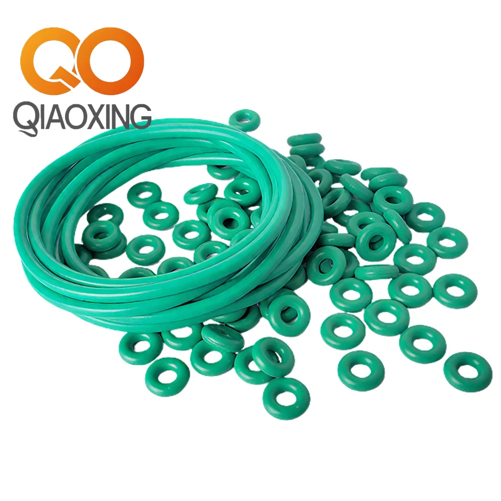 

Уплотнительные кольца FKM (наружный диаметр 27–105 мм, CS 5,7 мм) -20 ° C~200 ° C масло/химическая стойкость для гидравлического цилиндра, автоматического экскаватора (5 шт.)