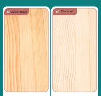 1Pcs Pine Wood Board Thickness 12/15/17/20mm Solid Wood Sheet DIY Model Material Accessories Length 300-500mm 3