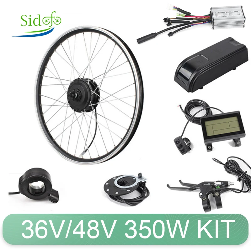 

MXUS XF 15F 15R 36/48V Electric Bike Kit 350W Electric Bicycle 20/26 Inch Electric Wheel Motor E Bike Conversion Kit Front/Rear