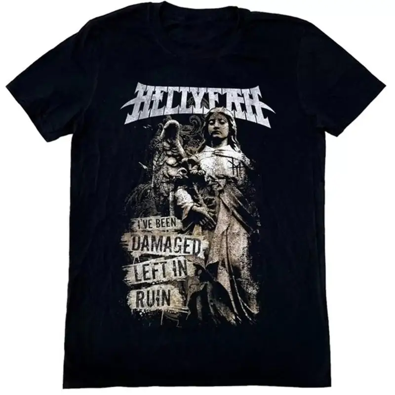 

Sale Vtg Hellyeah Band Heavy Cotton Black Full Size T Shirt