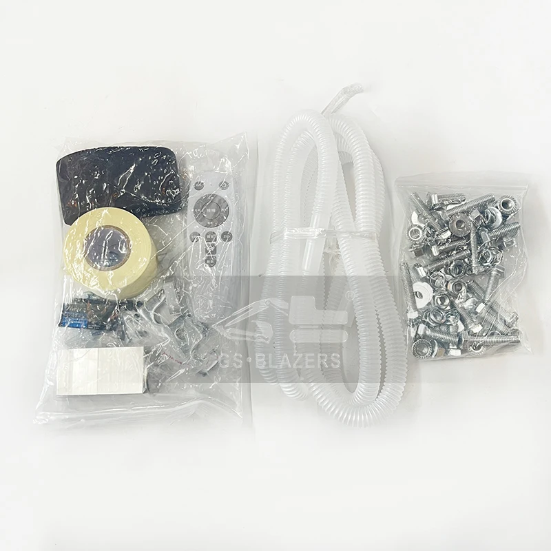 12V DC Universal Truck Cab Air Conditioner Hanging Split AC Kit 12000 BTU for Excavator Loaders Tractors Trucks