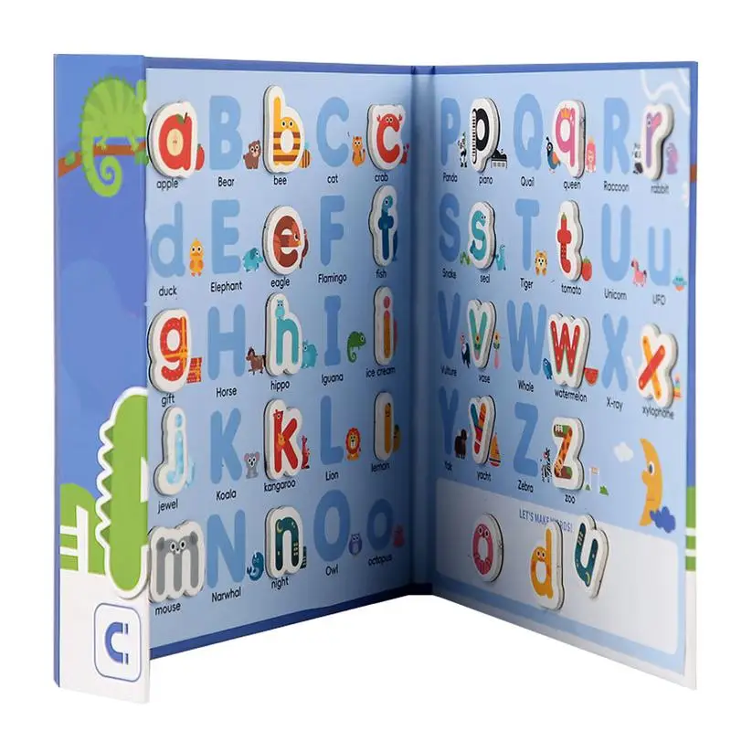 

Magnet Alphabet Cute Animal Alphabet Learning Toys Portable Spelling Games Magnetic Letter Educational Toy For Girl Kid Toddler