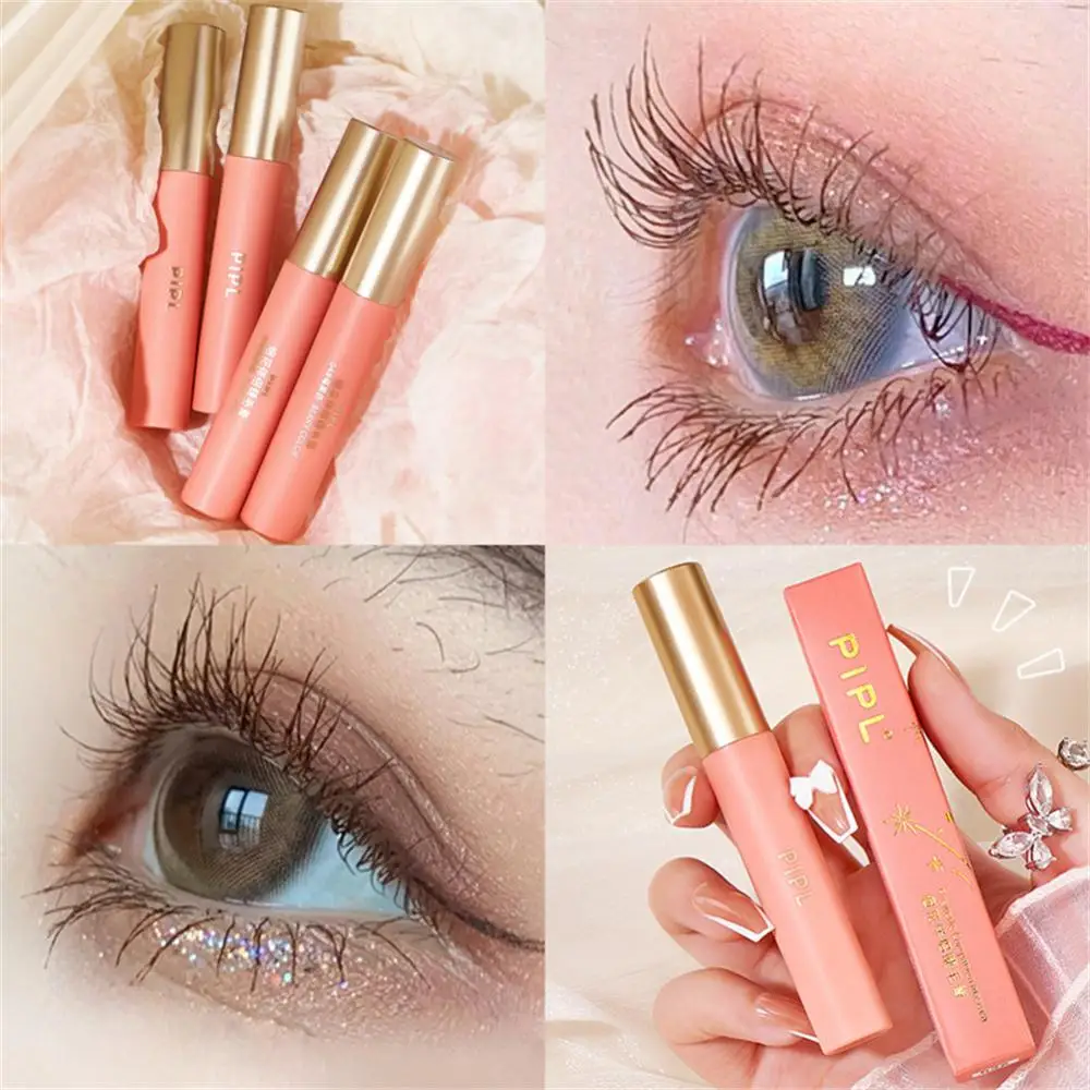 1/2/3 Stuks Slanke Mascara Snel Waterdichte Wimpercrème Ogen Make-Up Mascara Hoge Kleurweergave Lange Slanke Gladde Anti-Zweet