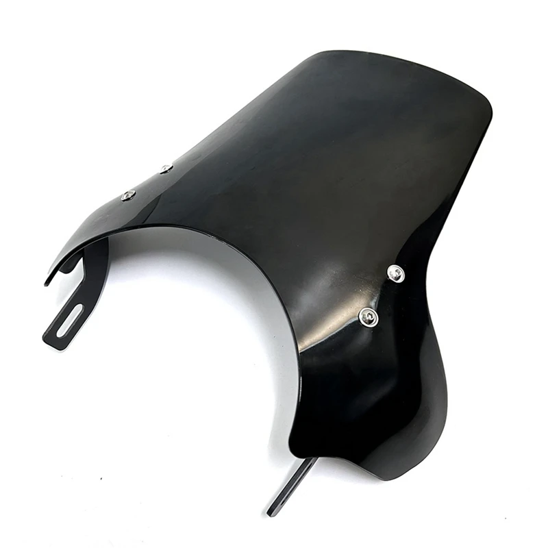Motorcycle Windshield Windscreen Air Deflector for Speed 400 Scrambler 400 X Scrambler 400X 2024 Transparent-DTB1