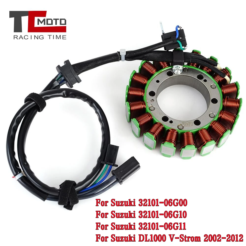 Stator Coil for Suzuki DL1000 V-Strom DL 1000 V Strom VStrom 2002-12 32101-06G00 32101-06G10 32101-06G11 Generator Magneto Coil