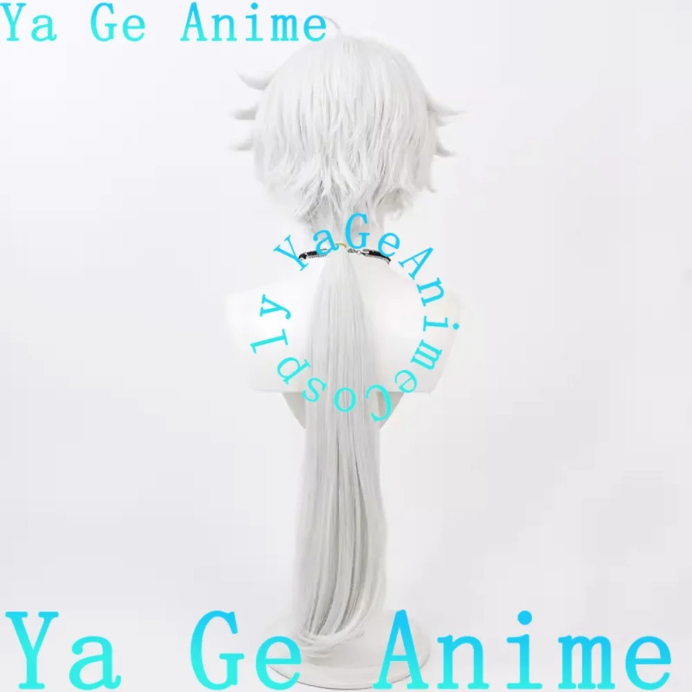 Wuthering Waves Lingyang ライオンダンスボーイ コスプレウィッグ ポニーテール付き アニメゲーム カーニバルパーティー 合成耐熱毛