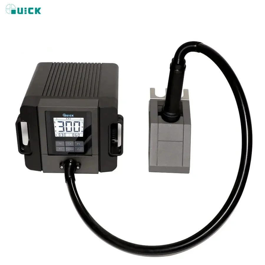 Quick Hot Air Gun Soldering Station TR1100 200W Auto Sleep Intelligent Desoldering Electroncis PCB CPU Motherboard Solder Repair