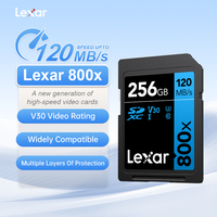 Lexar SD Card 32GB 128GB 64GB 256GB Memory Card Classe 10 3D 4K V30 Video High Speed UHS-I 150MB/s Card for Camera