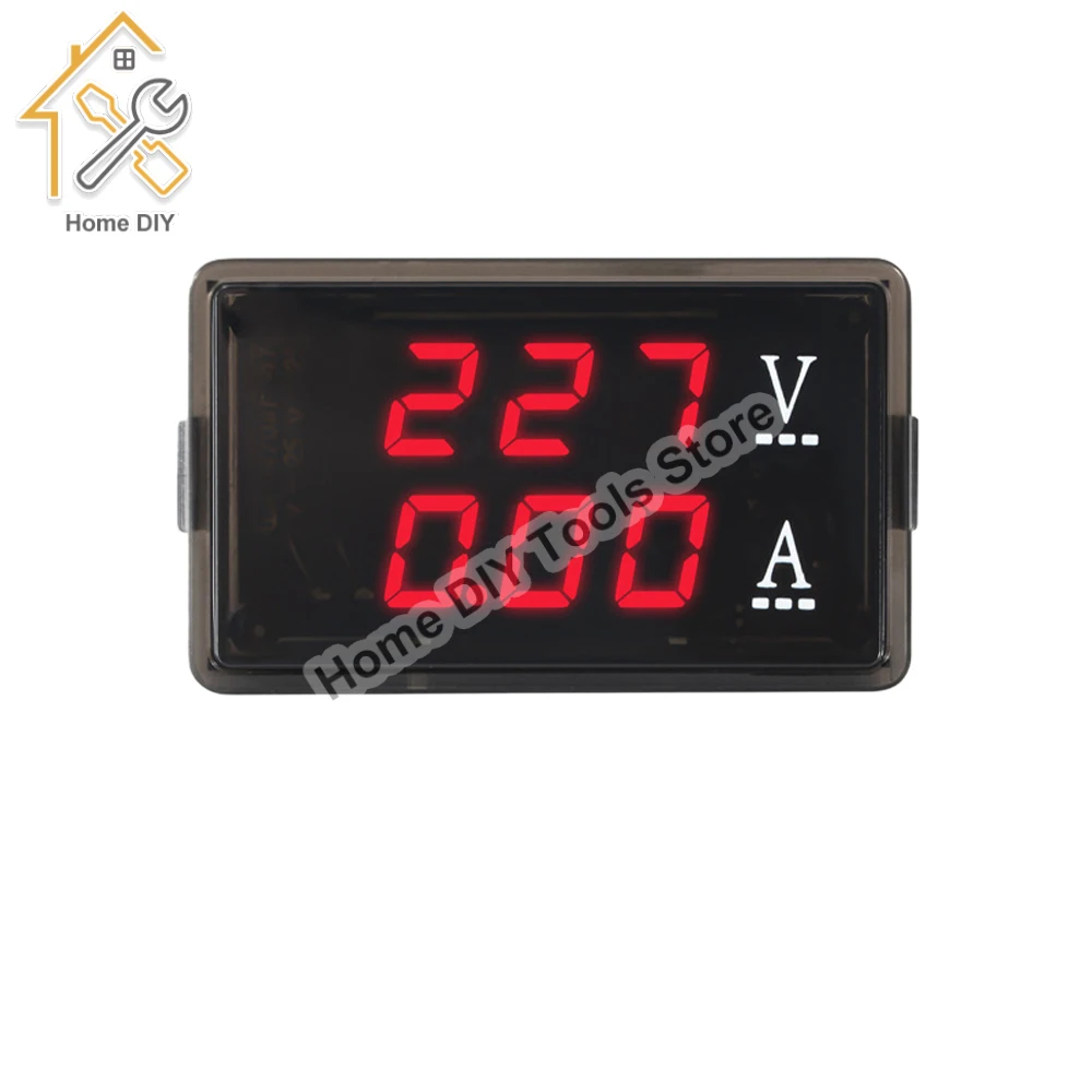 AC 70-480V 10A/100A Digital Voltmeter Ammeter 0.56\