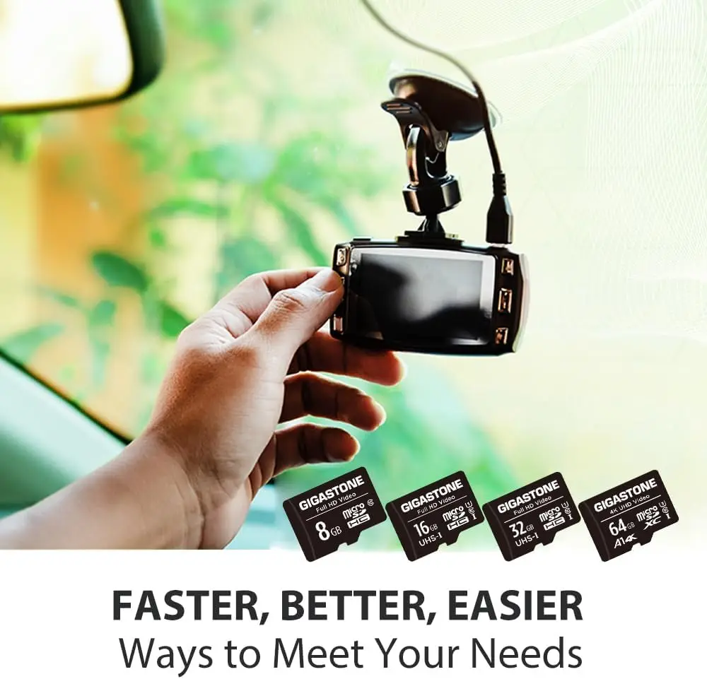 64GB Micro SD Card 2-Pack, A1 V30 4K Video Recording, 90MB/s UHS-I U3 Class 10 for Camera Drone