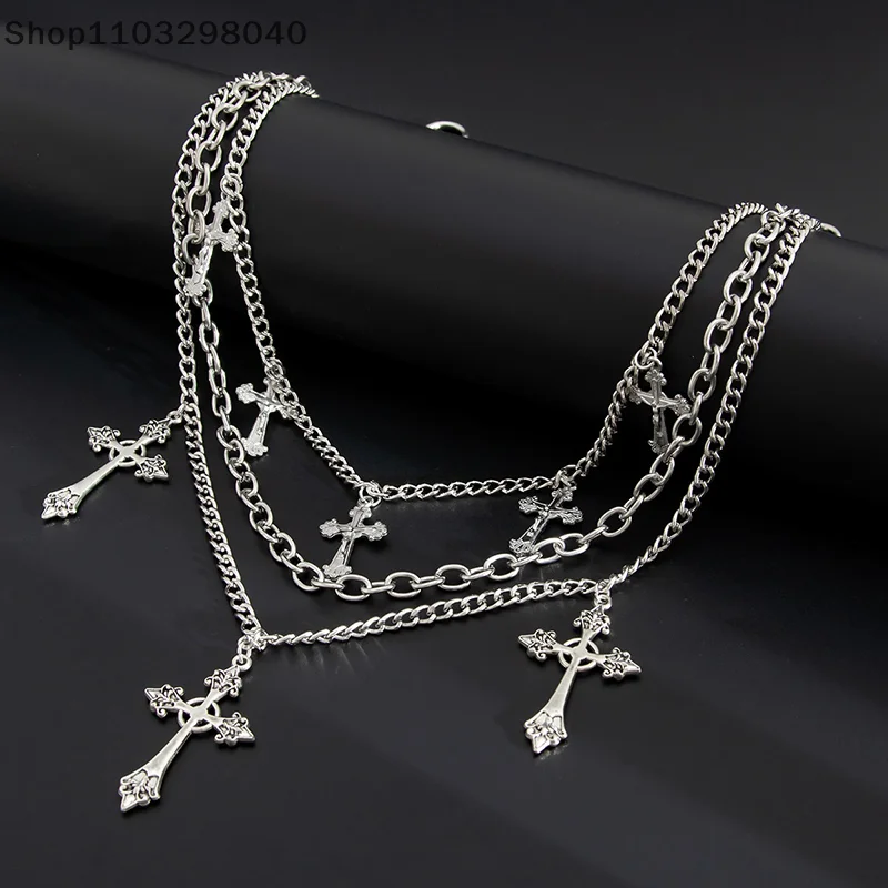 Multi-layer Punk Rock Waist Chain With Wallet Charm – Unisex Hip-Hop Fashion Accessory For Men And Women