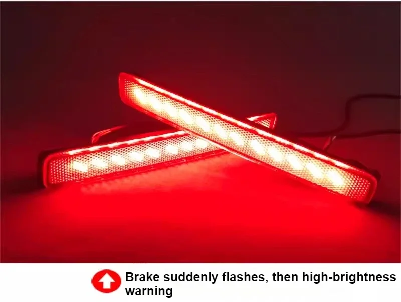 Car LED Rear Bumper Light Reflector Modification Brake Light Navigation Lights For BYD Leopard TAI 3 / Denza B3‌ 2025 2026 detail image 10