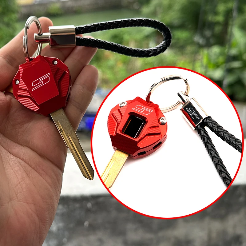 Motorcycle Keychain Case Shell & Keychain Key Ring For SUZUKI GSXS 1000 750 GSX-S1000 GSX S 1000 F GT GX GSXS750 Accessories