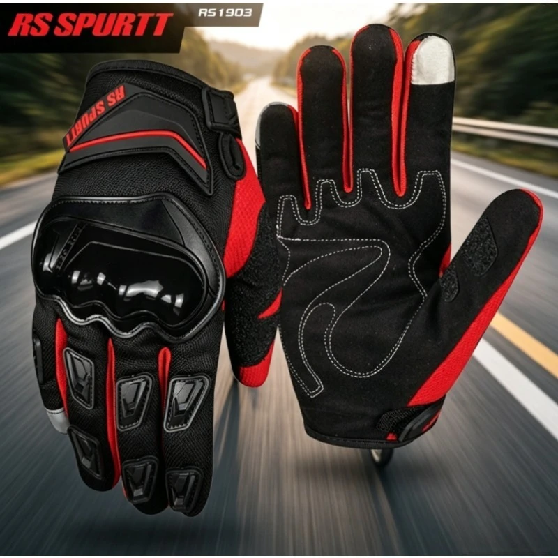 

2026 NEW Summer Motorcycle Gloves Men Anti Fall Wear Resistant Racing Breathable Anti Slip Touch Screen Riding Gear
