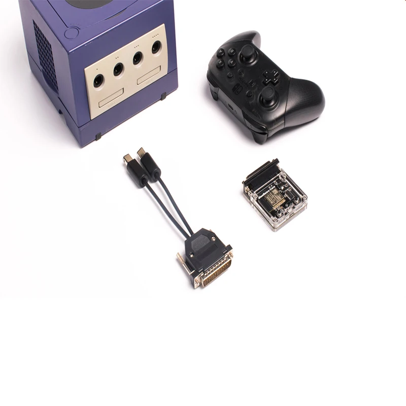 Беспроводной игровой контроллер BlueRetro с Bluetooth, конвертер, адаптер для Nintendo GameCube, подходит для PS4 5 Xbox One, переключатель стандарта