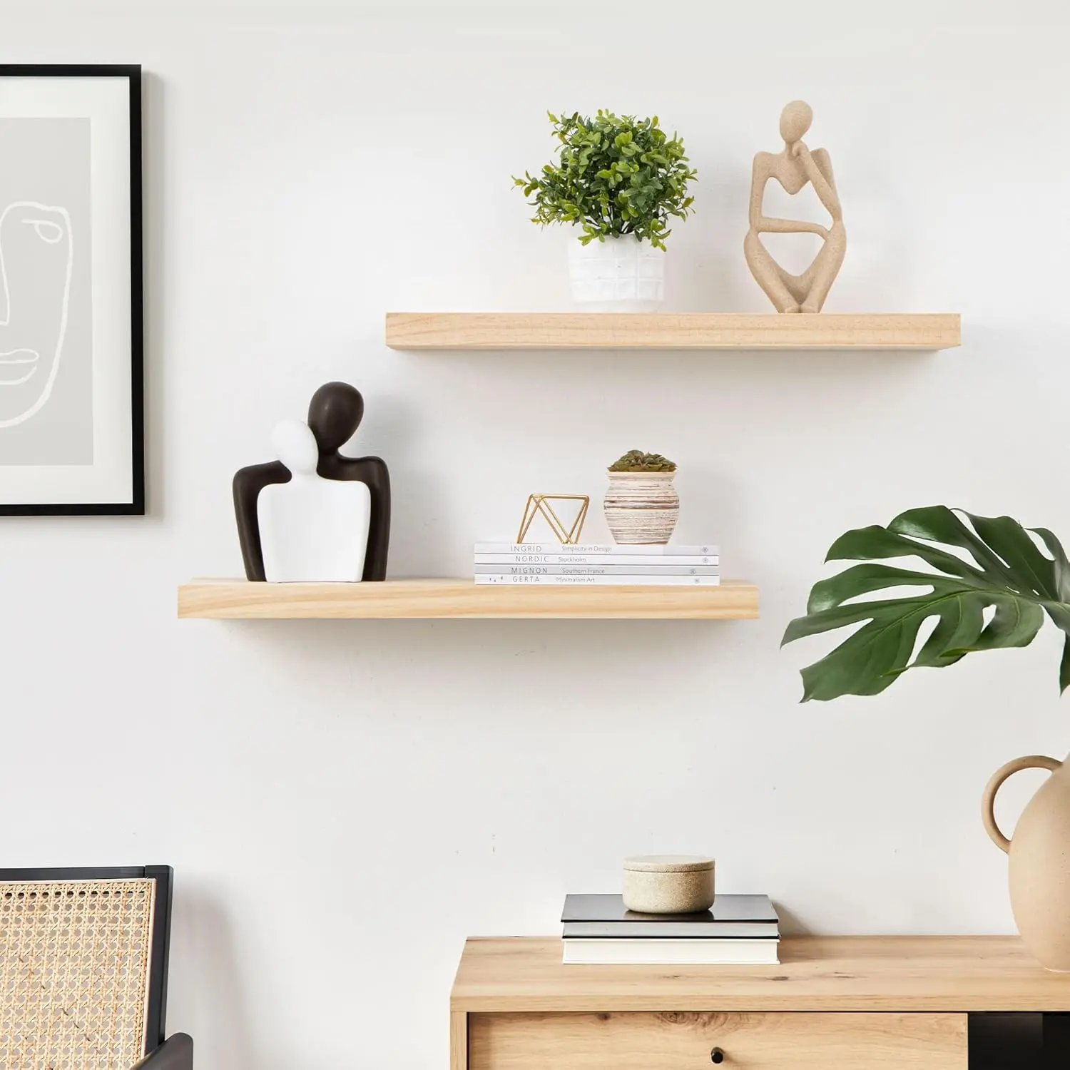 Farmhouse Floating Shelves 24