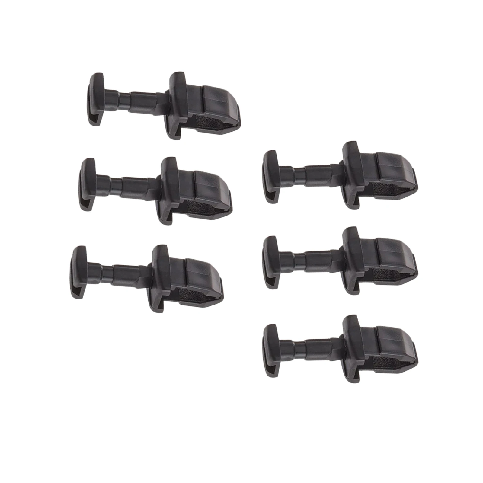 6pcs RV Refrigerator Vent Door Latch Clip 617772 For Norcold Refrigerator Vent Door Plastic Replacement RV Accessories