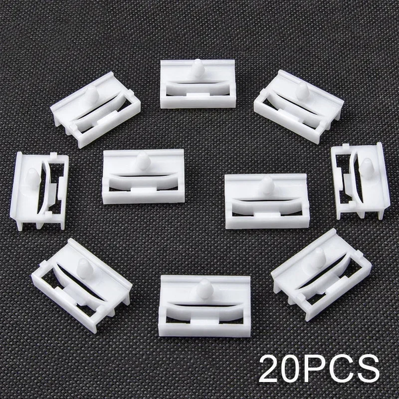 

20x Plastic Side Skirt Trim Moulding Car Clips for BMW 3 Series E36 E46 E90 E91 Auto Fender Bumper Nylon Rivet Retainer Clips