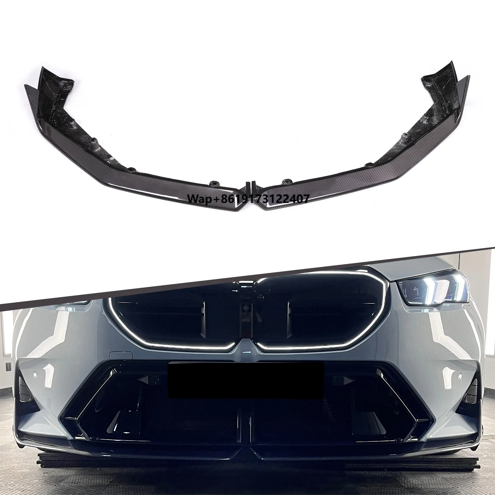 

G90 M5 Front Lip Mp Style Dry Carbon Fiber Body Kit Spoiler for G90 M5 Bodykit 2024+