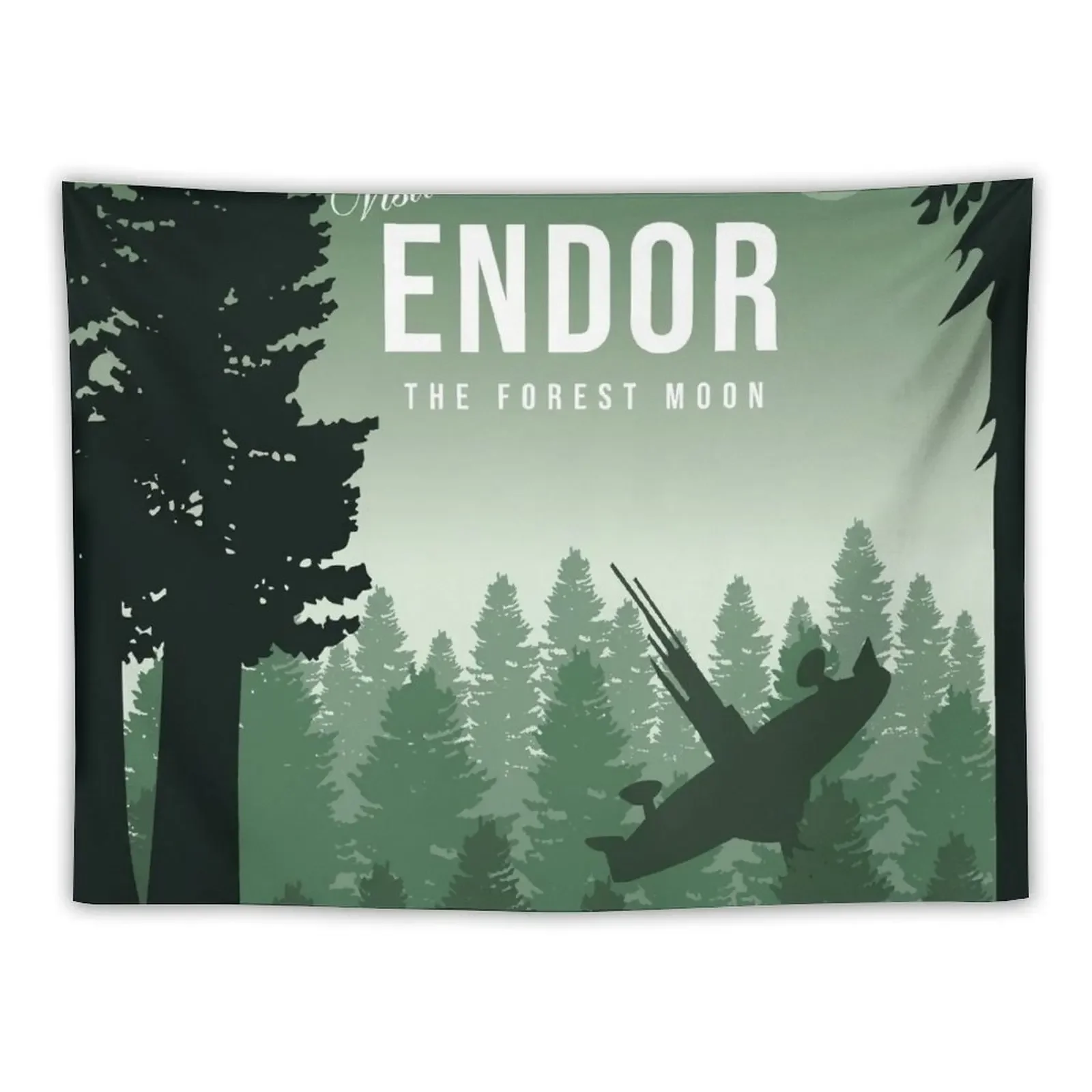 Visit Endor The Forest Moon Tapestry Room Decorator For Bedroom Wallpapers Home Decor Tapestry