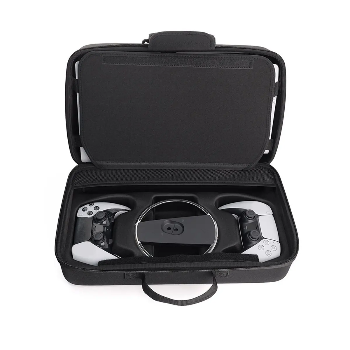 ■★New Arrival Fashion  For PRO Hard Shell Carrying Case Storage Bag for Slim Console Controllers for Slim Console Black