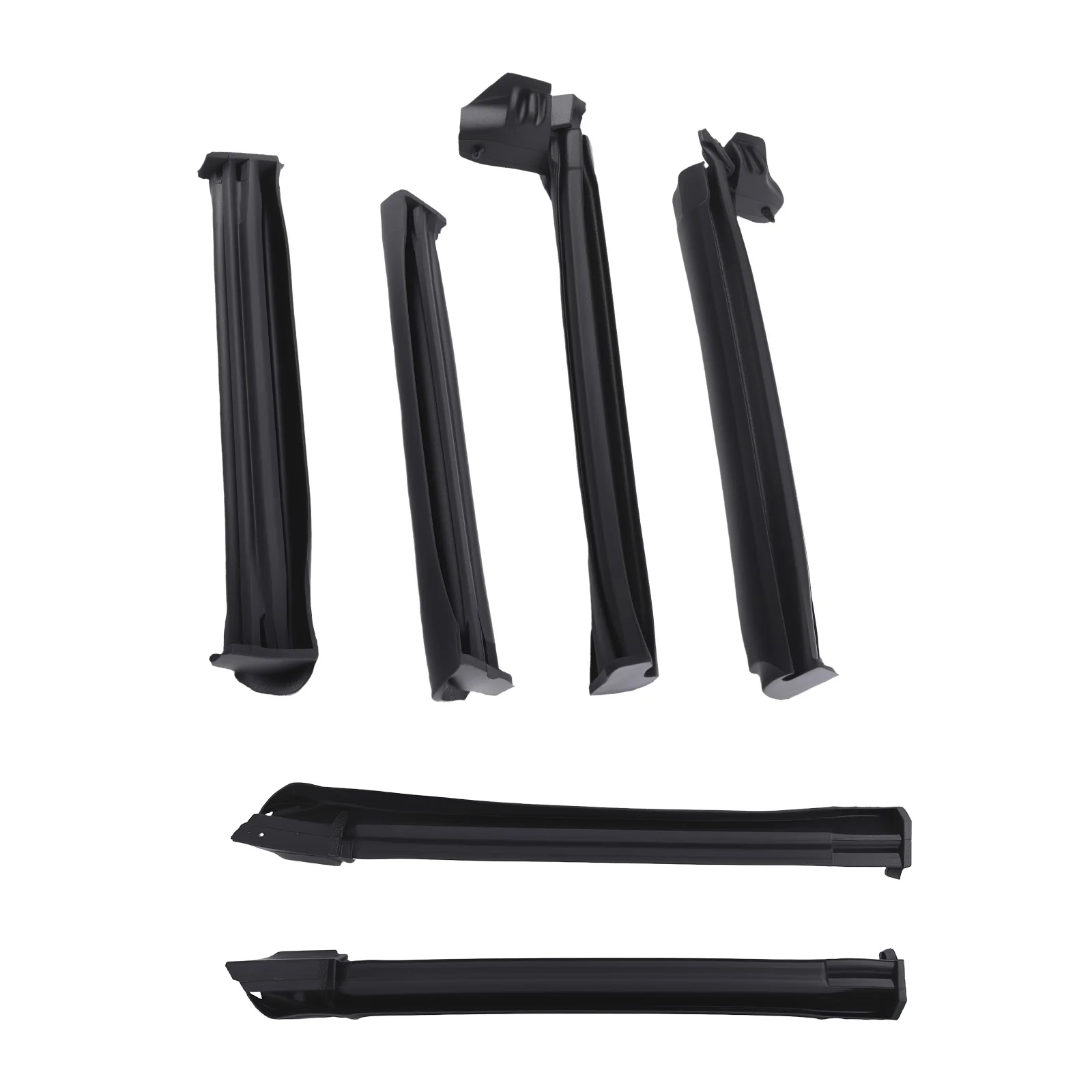 

Front Center Rear Rail Weatherstrip Kit For Ford Mustang Convertibles 2001-2004