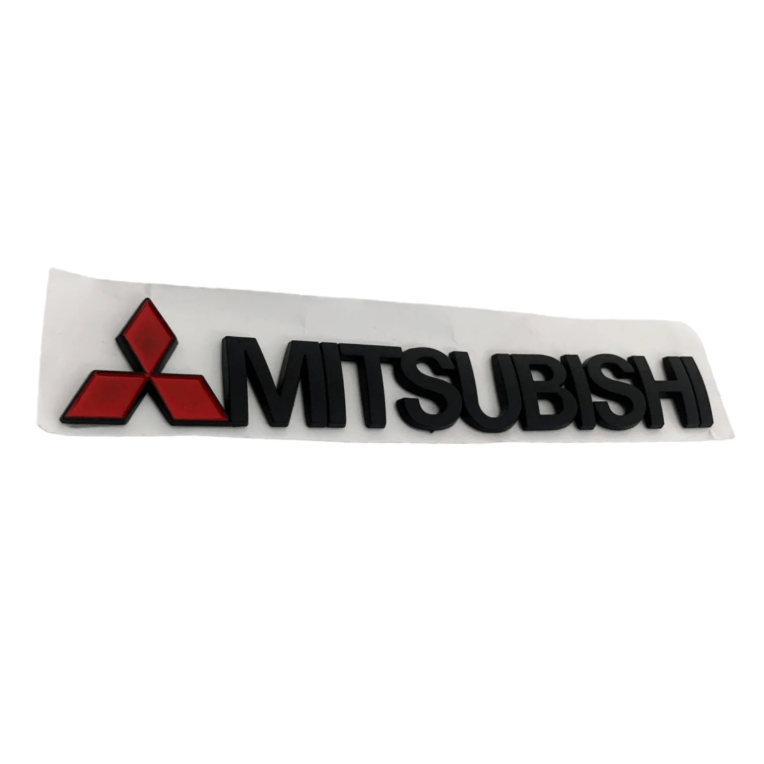 1 Uds. Insignia de emblema de carrocería de coche de aleación de Zinc ABS 3D de 150mm para Mitsubishi Outlander Pajero Lancer pegatina creativa decorativa Exterior