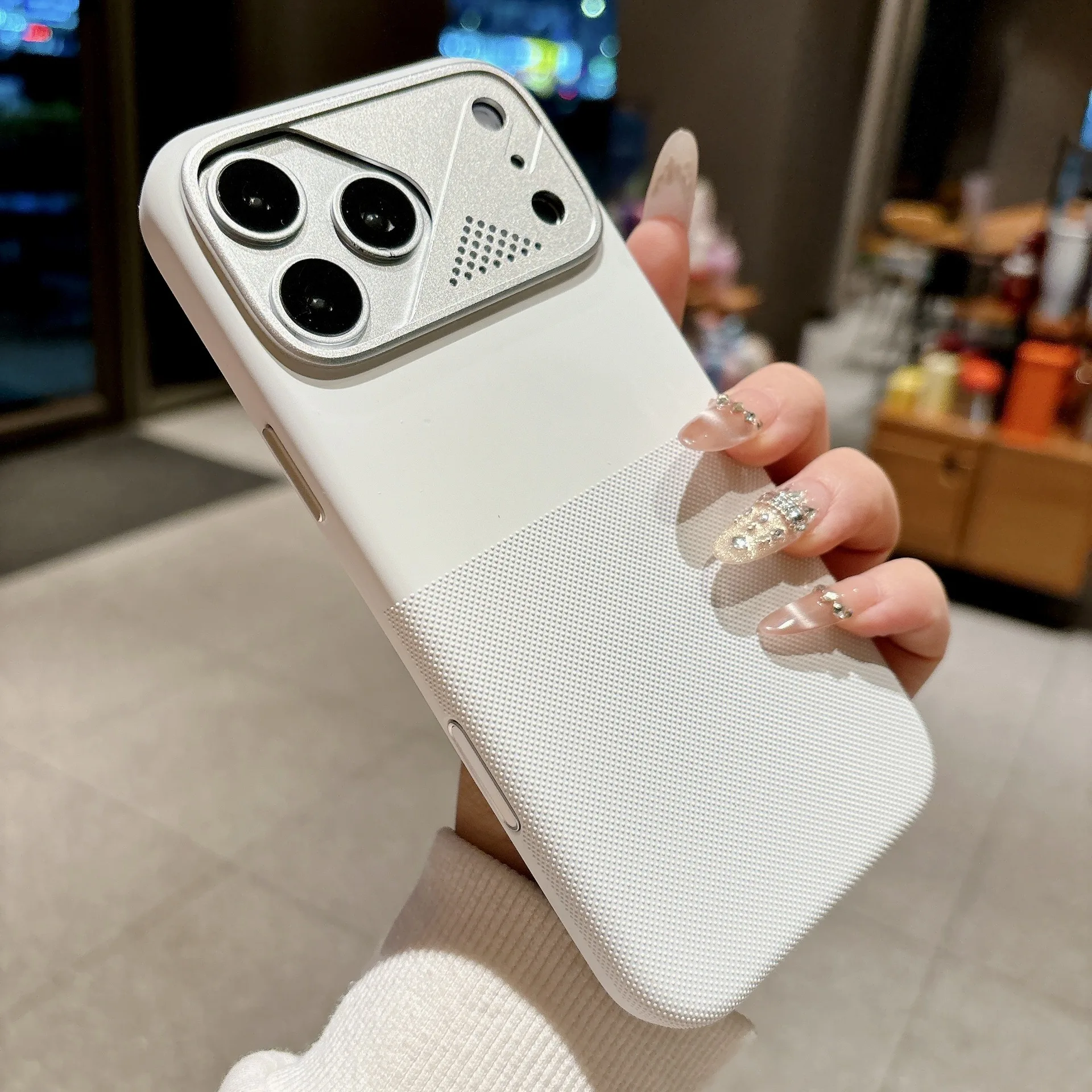 For iPhone 17 Pro/17 Pro Max Magnetic Case Metal Camera Microfiber Lining Soft Liquid Silicone Military Grade Drop Protection