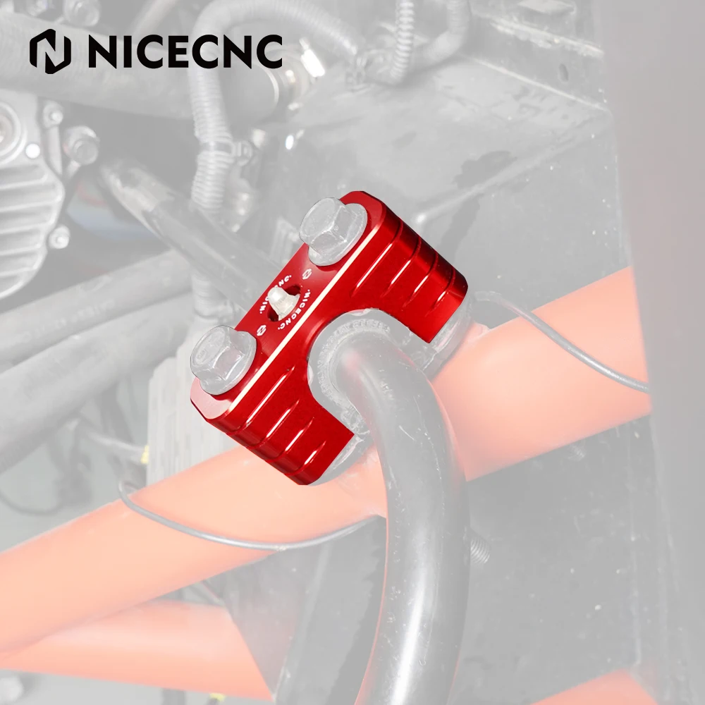 NICECNC UTV Rear Sway Bar Clamp Mount Bracket For CAN AM Maverick X3 Max R 4x4 XDS XMR XRC XRS Turbo DPS 2017-2022 2021 2020