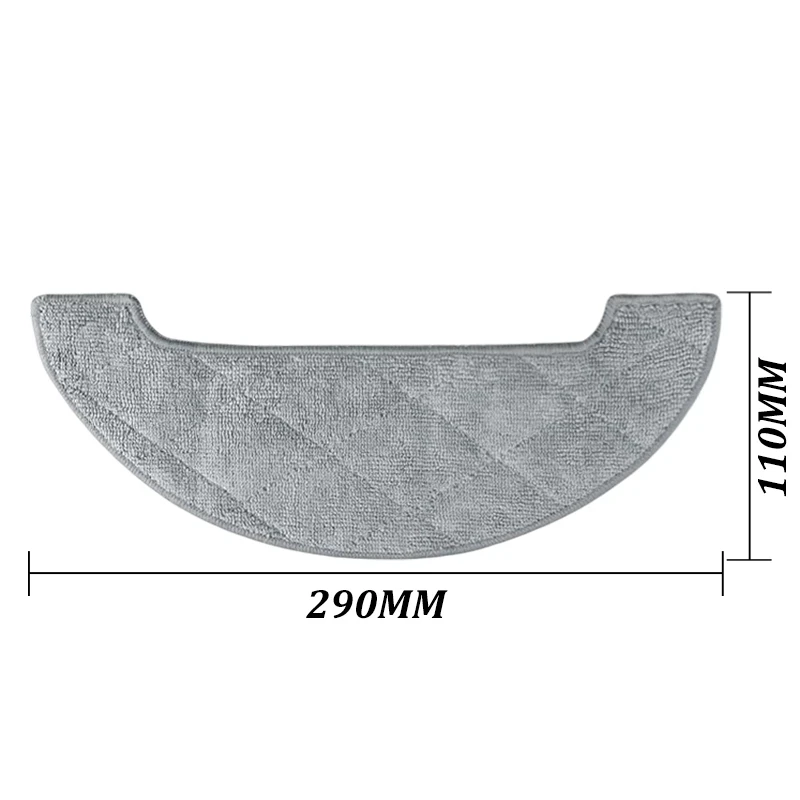 Viomi-almohadillas de fregona de alta calidad para aspiradora robótica S9, accesorios de repuesto de trapos de fregona lavables, 12 piezas