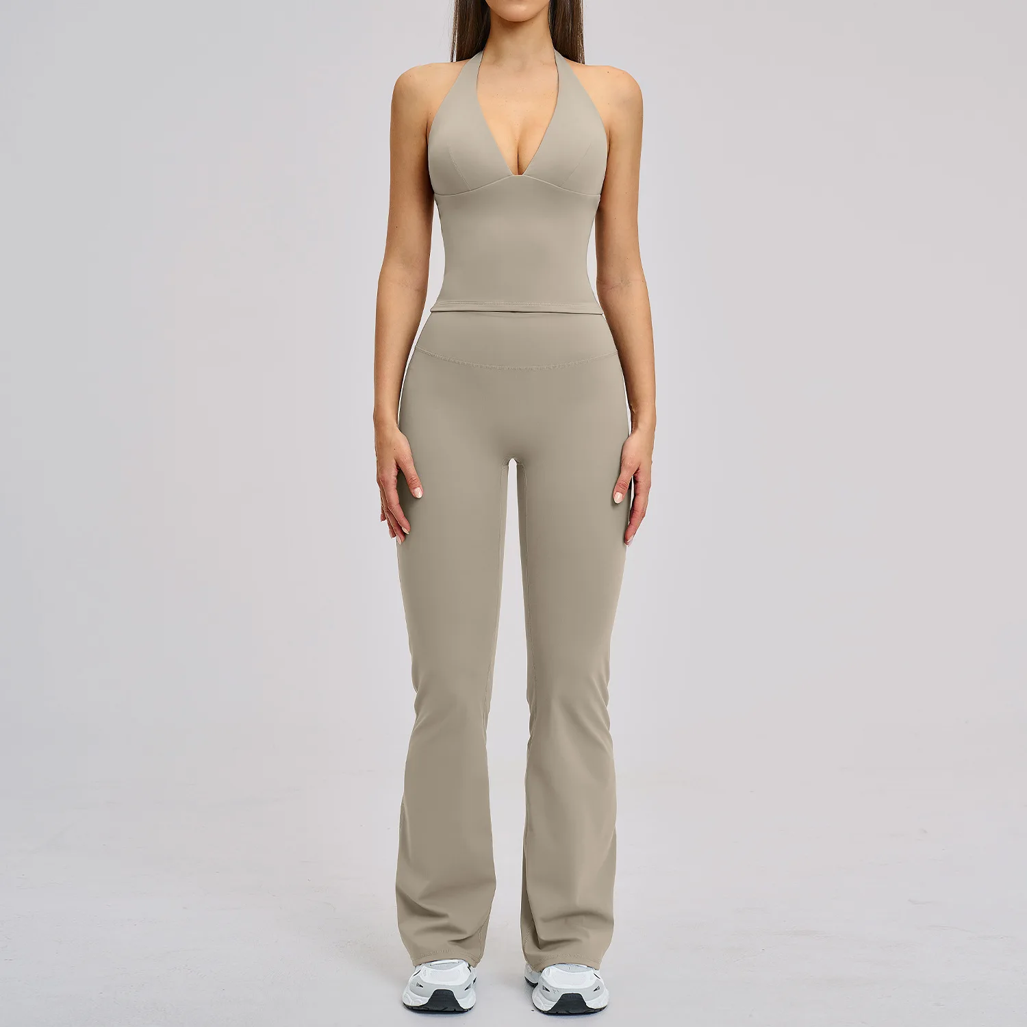 Women Tracksuit Yoga Set 2PCS Sport Outfits Gym Wear Workout Clothes Gym Crop Top High Waist Legging Fitness Bra Set Sports Suit