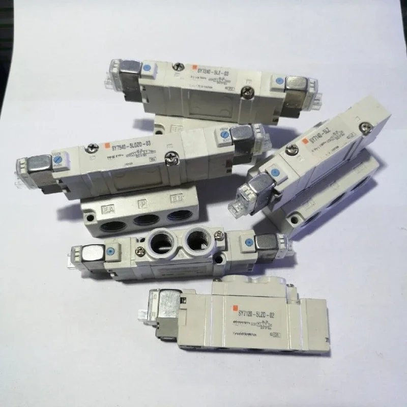 SY7120 7140 7220 7340 7440 7540 Pneumatic Solenoid Valve,5‑Port Directional Valve For Industrial Automation Air Control