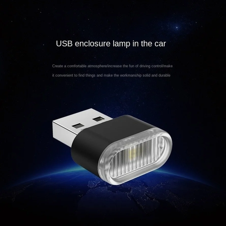 RnnTuu LED Car USB Atmosphere Lamp Roof Star Light Interior Starry Laser Projector Lights Auto Decoration Lighting Night Lights