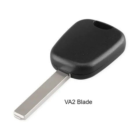 KEYYOU 10 шт. для Peugeot 106 107 307 207 306 406 для Citroen C2 C3 C4 SX9 NE73 VA2 HU83 Чехол-брелок для транспондера автомобиля