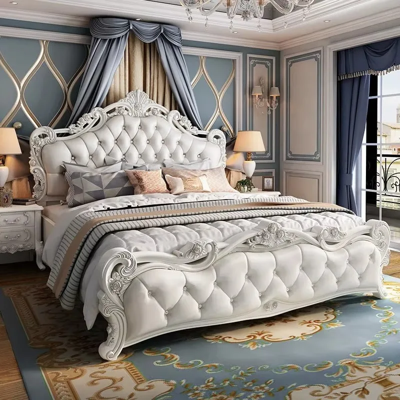 

Insert Oak Luxury Double Bed Base White Adult Wooden Storage Loft Double Bed Full Size Modern Cheap Camas De Casal Furniture