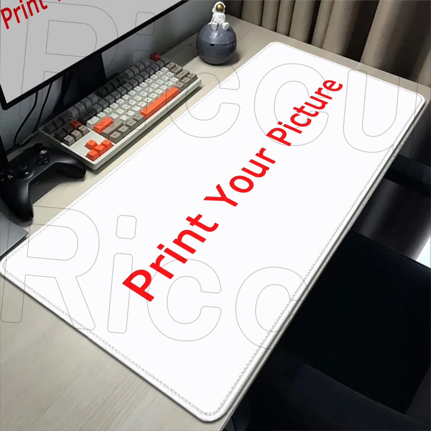 

Large Computer Lock Edge Gamer Mousepad XXL DIY Picture HD Print Custom Mouse Pad 30x80cm 40x90cm Deskmat Anime Gaming Mouse Mat