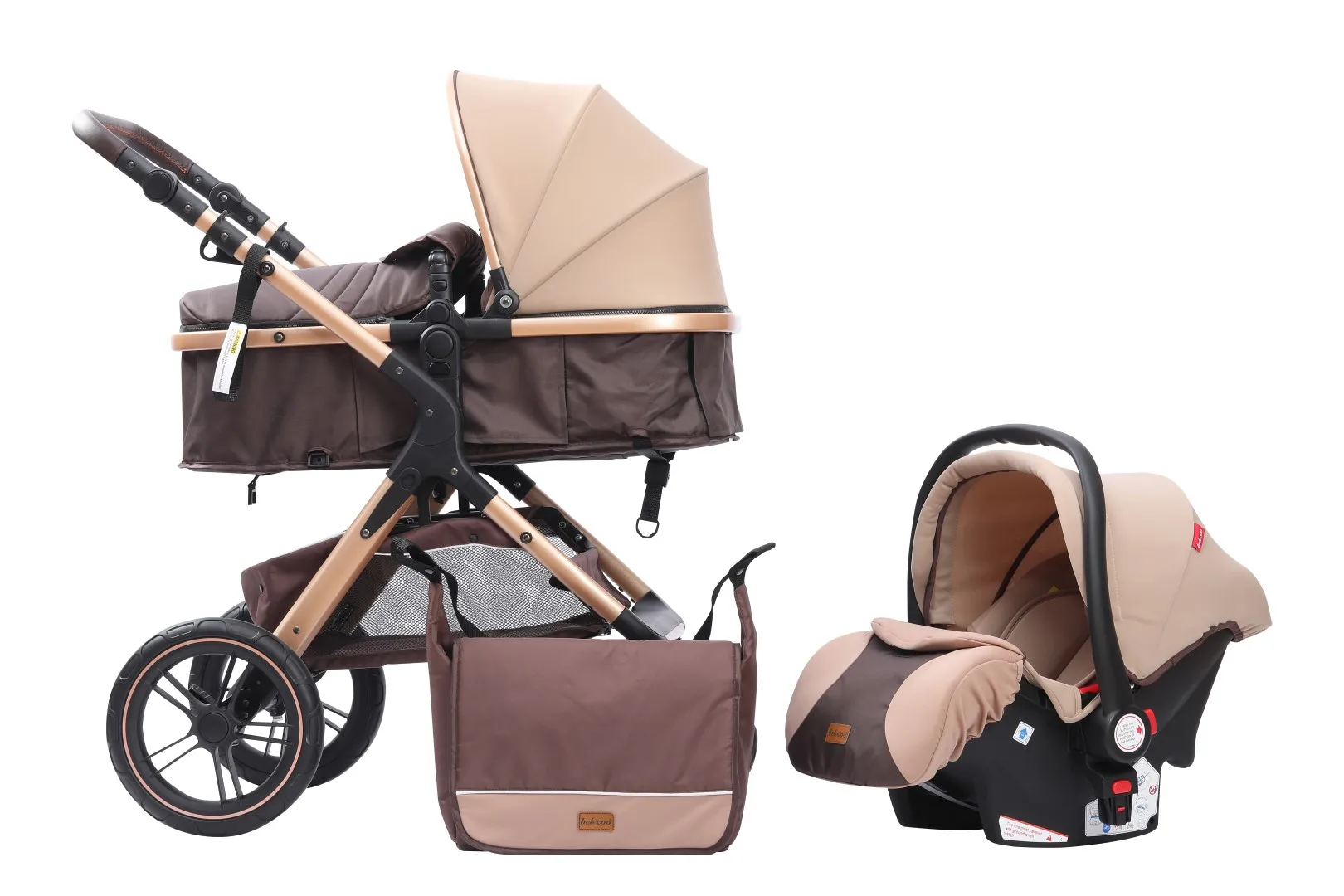 Multi color and multifunctional baby stroller