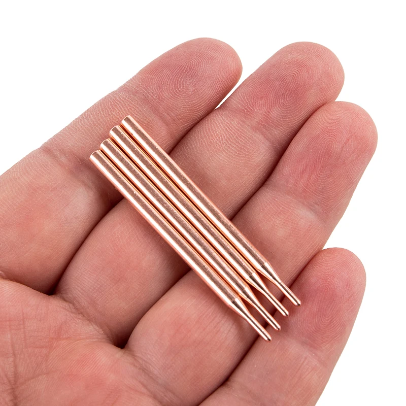 2Pairs Awithz H1/H2 Spot Welder Welding Needle 40mm For 18650 Lithium Battery Spot Welder Electrode Tip