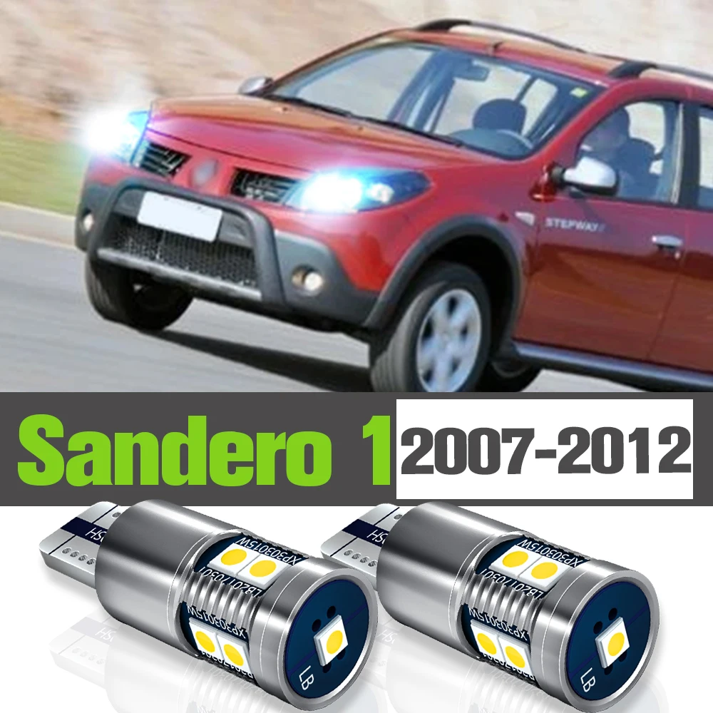 

2x LED Parking Light Accessories Clearance Lamp For Renault Sandero 1 2007-2012 2008 2009 2010 2011