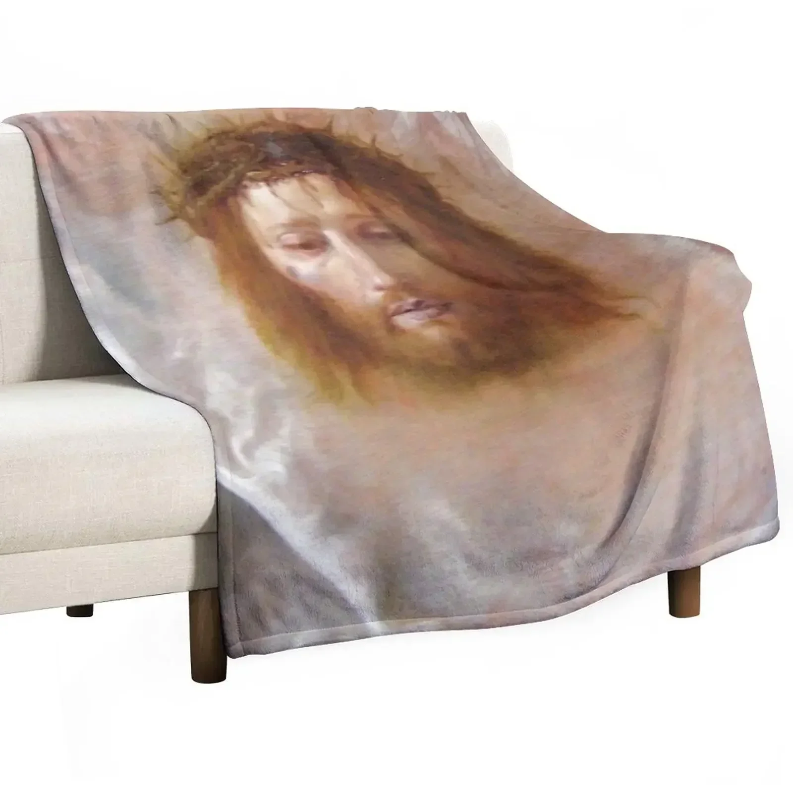 

Easter: Domenico Fetti, The Veil of Veronica Throw Blanket Blankets For Baby blankets and throws Blankets