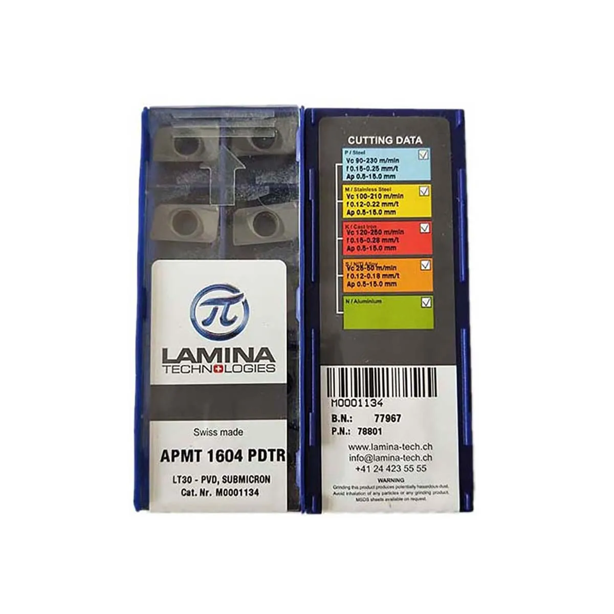 Lamina 100% Originele Apmt APMT1604 APMT1135 APMT0903 APMT160408 Pdtr LT30 Tool Inserts Carbide Frezen Draaien Frees
