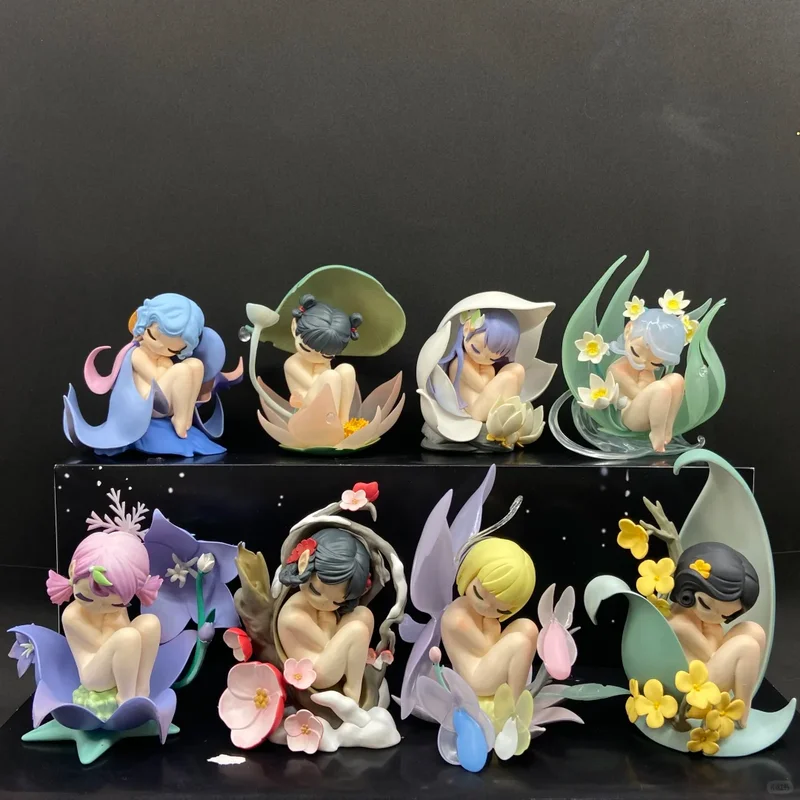 

Sleep Flower Elf Series Blind Box Trendy Toy Desktop Ornament With Four Seasons Atmosphere Romantic Desktop Ornament Girl Gift