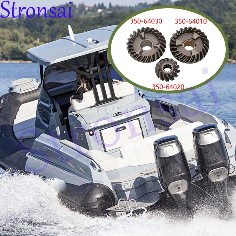 

350-64010-0 362-64030-0 350-64020-0 Комплект шестерен для подвесного мотора Tohatsu Nissan M NS F 9,9HP 15HP 18HP 2/4T Детали лодочного двигателя